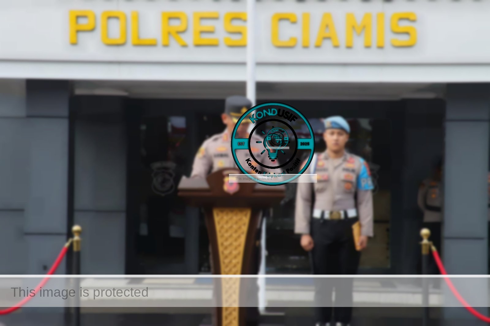 Foto: Kapolres Ciamis AKBP Akmal S.H.,S.I.K.,M.H